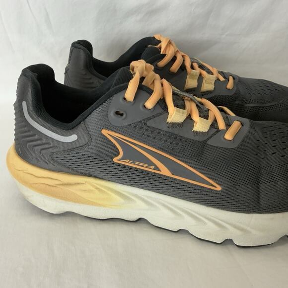 ALTRA Provision 7 Women’s Road Running Shoes Size 9 Gray/Orange – AL0A7R70280 - Picture 4 of 10